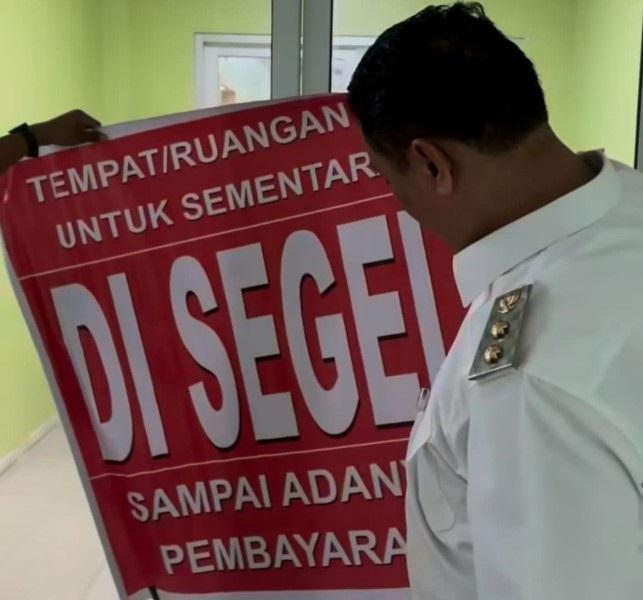 Rumah Sakit Madani Pekanbaru Disegel Kontraktor, Ini Kata Polisi dan Wawako Buka Paksa Segel