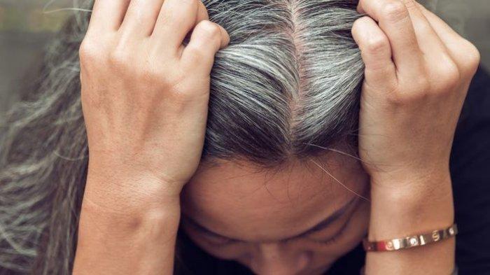 Masih Muda, Kenapa Rambut Bisa Beruban? Waspada Akibat Stres