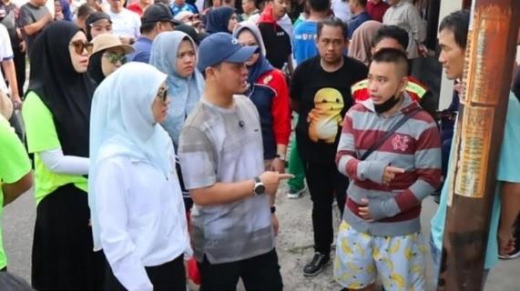 Walikota Agung Nugroho Datangi RS Bhayangkara, Satu Keluarga Meninggal Akibat Kebakaran Ruko