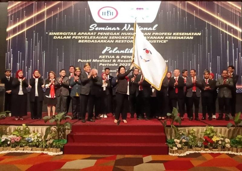 Wadahi Sengketa Hukum dan Kesehatan, Pusat Mediasi Resolusi Konflik Provinsi Riau di Lantik