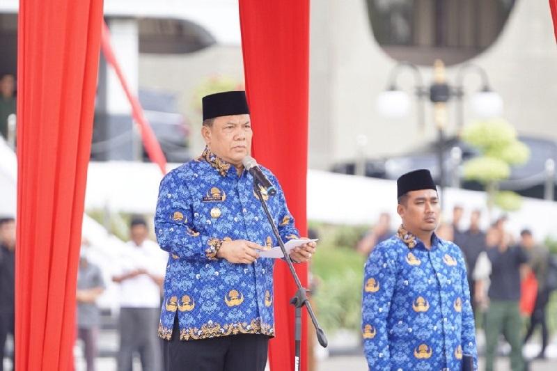 Perkuat Generasi Sehat Masa Depan Hebat, Plt Gubri Pimpin Peringatan HKN