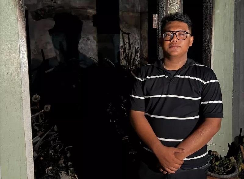 Rumah Terbakar, Mahasiswa Keperawatan Unri Ini Fokus Kejar Cita-cita