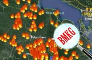 Kesehatan Warga Riau Terancam, BMKG Pantau 1.292 Titik Panas di Sumatera, 582 Tersebar di Riau