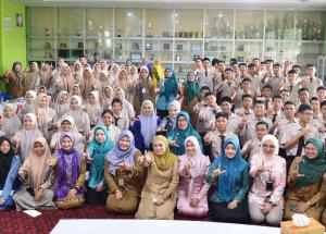 Edukasi Kesehatan, Tim Jelajah Anak Riau Kunjungi Sekolah di Pekanbaru